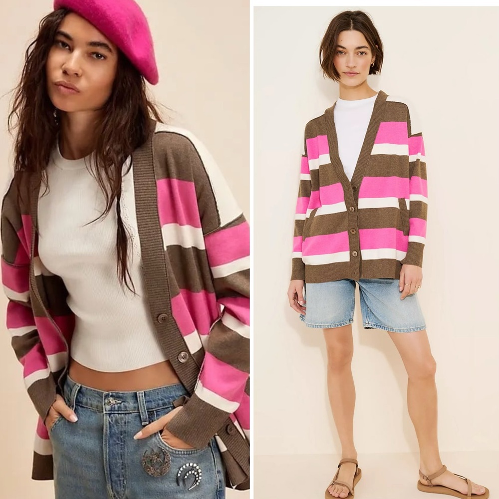 Free People League Of Her Own Cardigan size M New